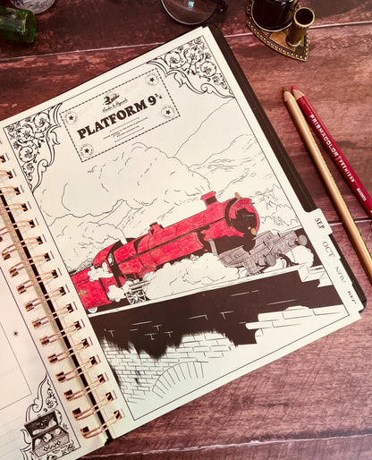 💥Limited Stock! 📚🧙‍♀️2026 Magic Day Anniversary Planner🧹Hardcover Edition