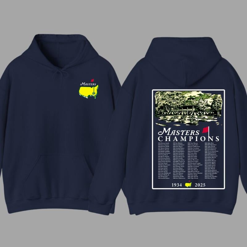 🏌️‍♂️⛳2025 Masters Tournament Augusta 91 Years Hoodie
