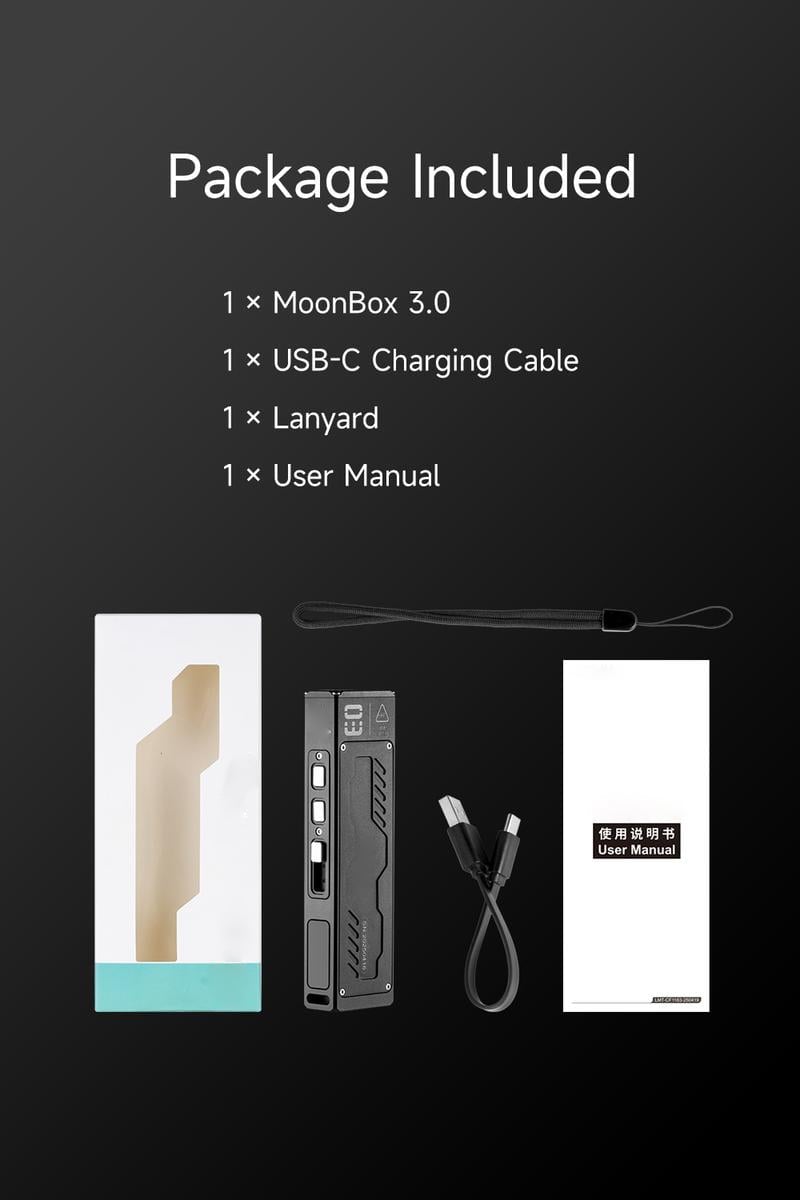 🔥Hot Sale 49% OFF -🔥MoonBox 3.0 EDC Flashlight🔦