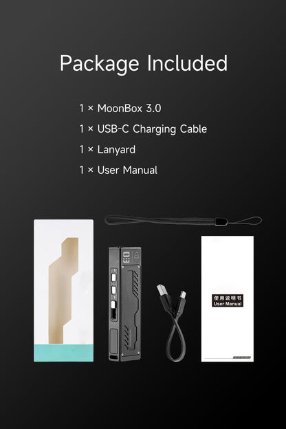 🔥Hot Sale 49% OFF -🔥MoonBox 3.0 EDC Flashlight🔦