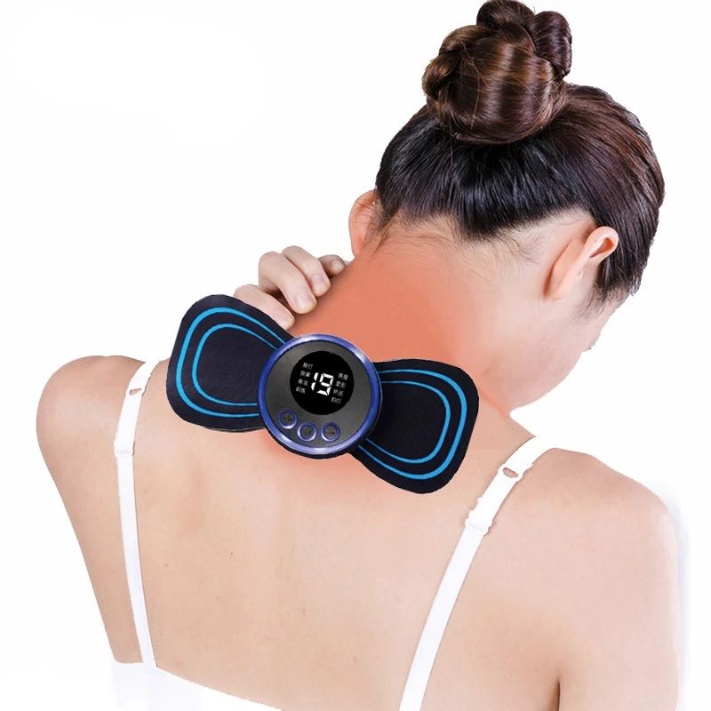 EMS Mini Electric Body Massager – Promote fat burning,Cervical, Neck & Back Pain Relief