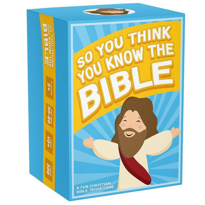 ✝️ So You Think You Know The Bible - Fun Christian Bible Trivia Game💝