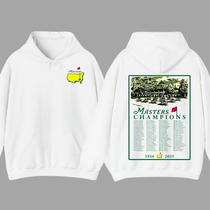 🏌️‍♂️⛳2025 Masters Tournament Augusta 91 Years Hoodie