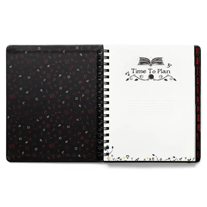 💥Limited Inventory Available! 📚🧙‍♀️Waiting for the Night 2026 Weekly Planner🧹HARDCOVER BOOK