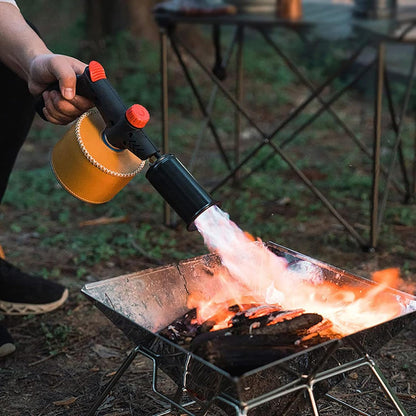 Powerful Propane Torch with One-Touch Max Fire Button & Safety Lock